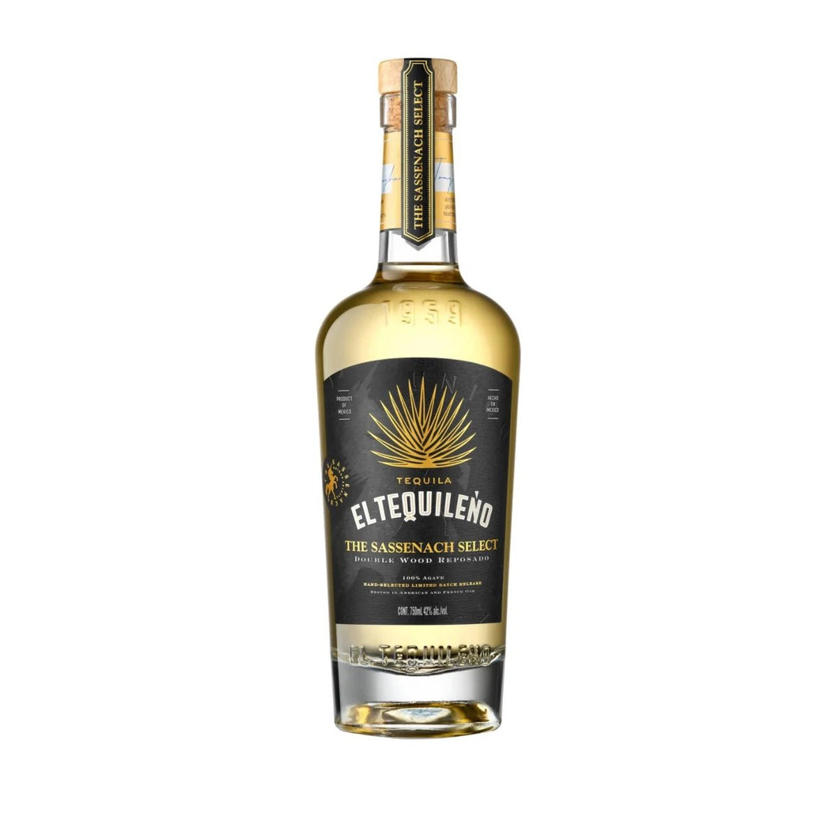 El Tequileno Tequila The Sassenach Select Double Wood Reposado
