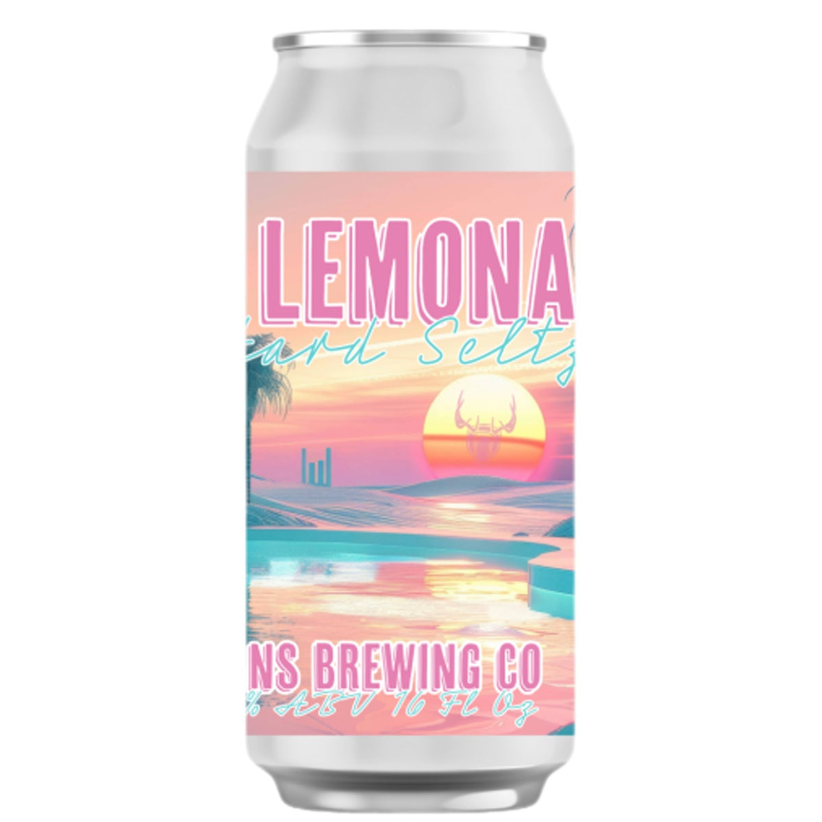 Evans Hard Seltzer Pink Lemonade 24 Pack