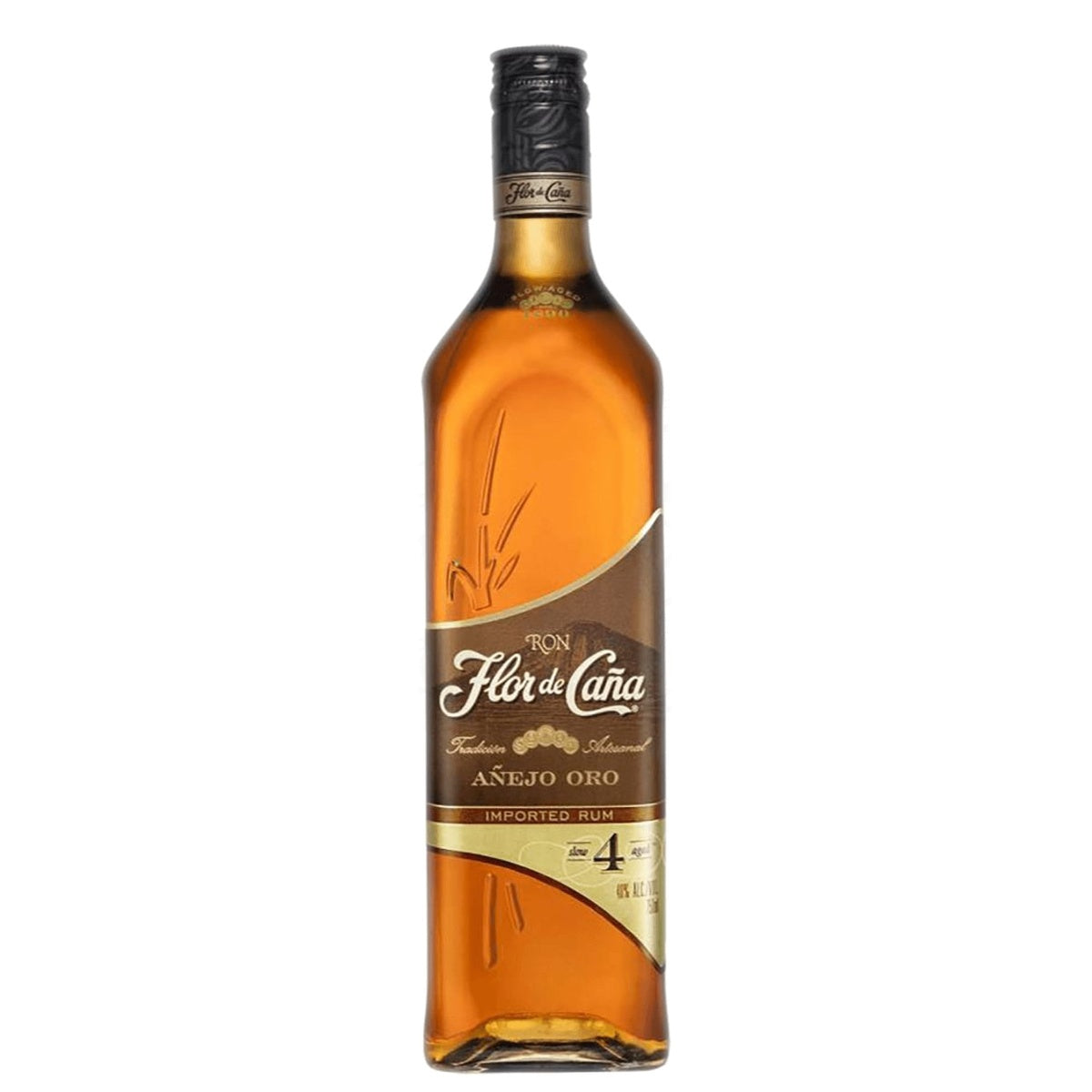 Flor De Caña Añejo Oro 4 Yr. Rum - Whisky and Whiskey