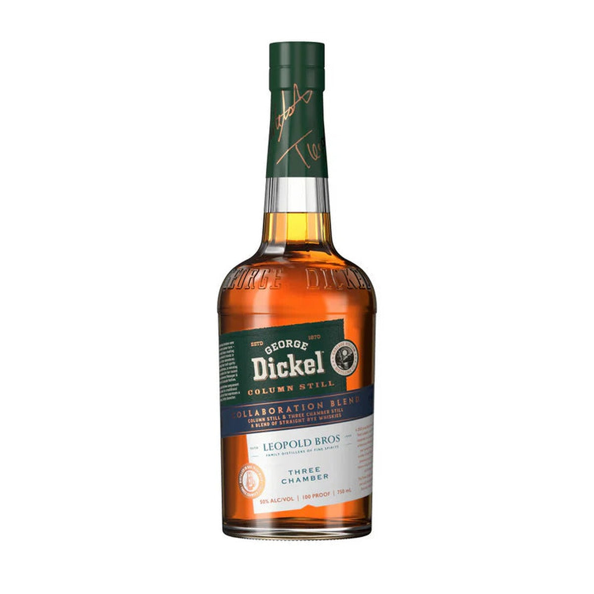 George Dickel x Leopold Bros Collaboration Blend Rye Whiskey
