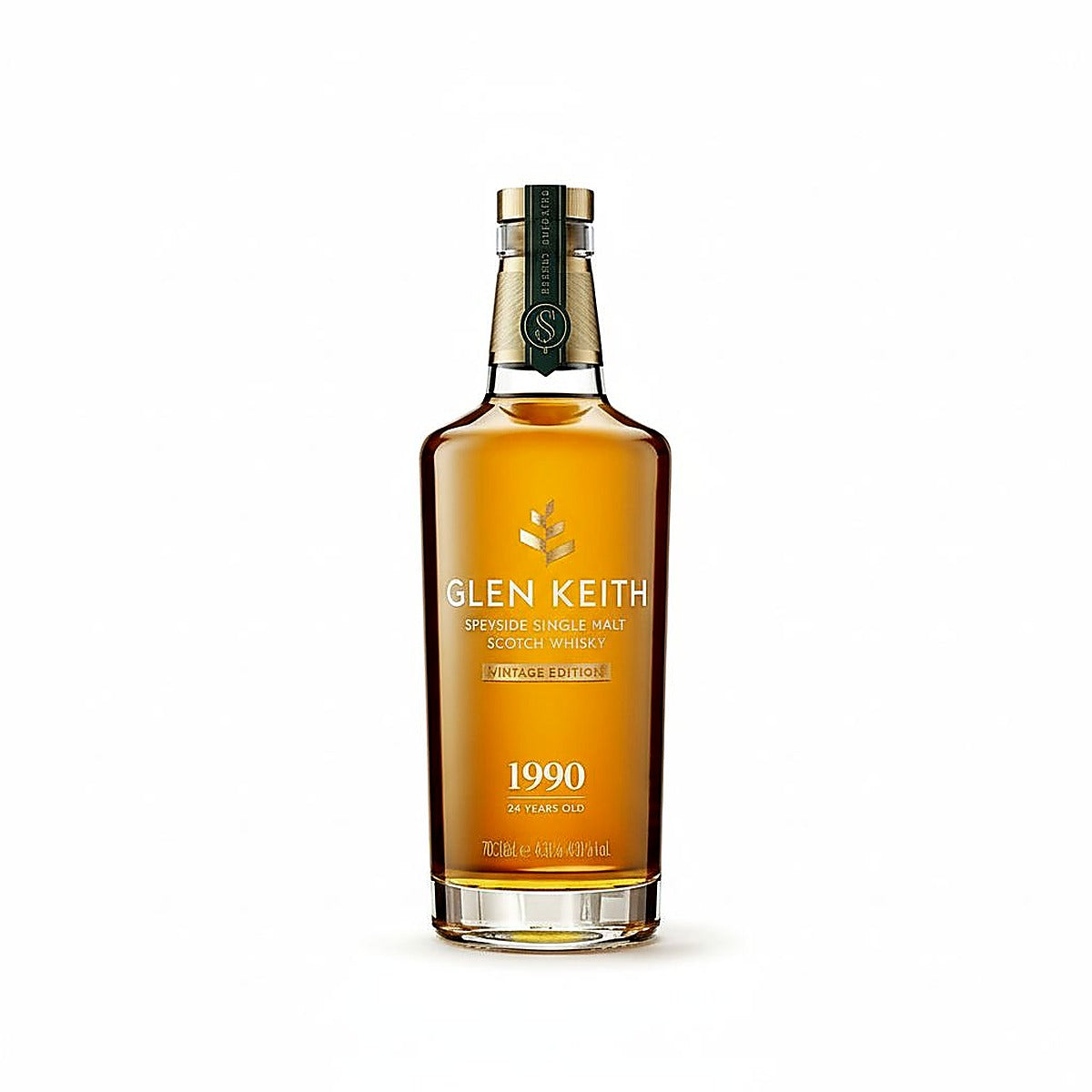 Glen Keith 33 Year 1990 Vintage Single Malt Scotch Whisky