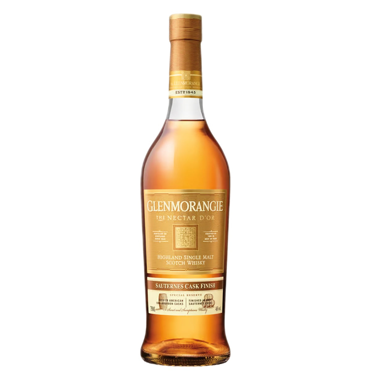 Glenmorangie Single Malt Scotch The Nectar D'or Sauternes Cask Finish