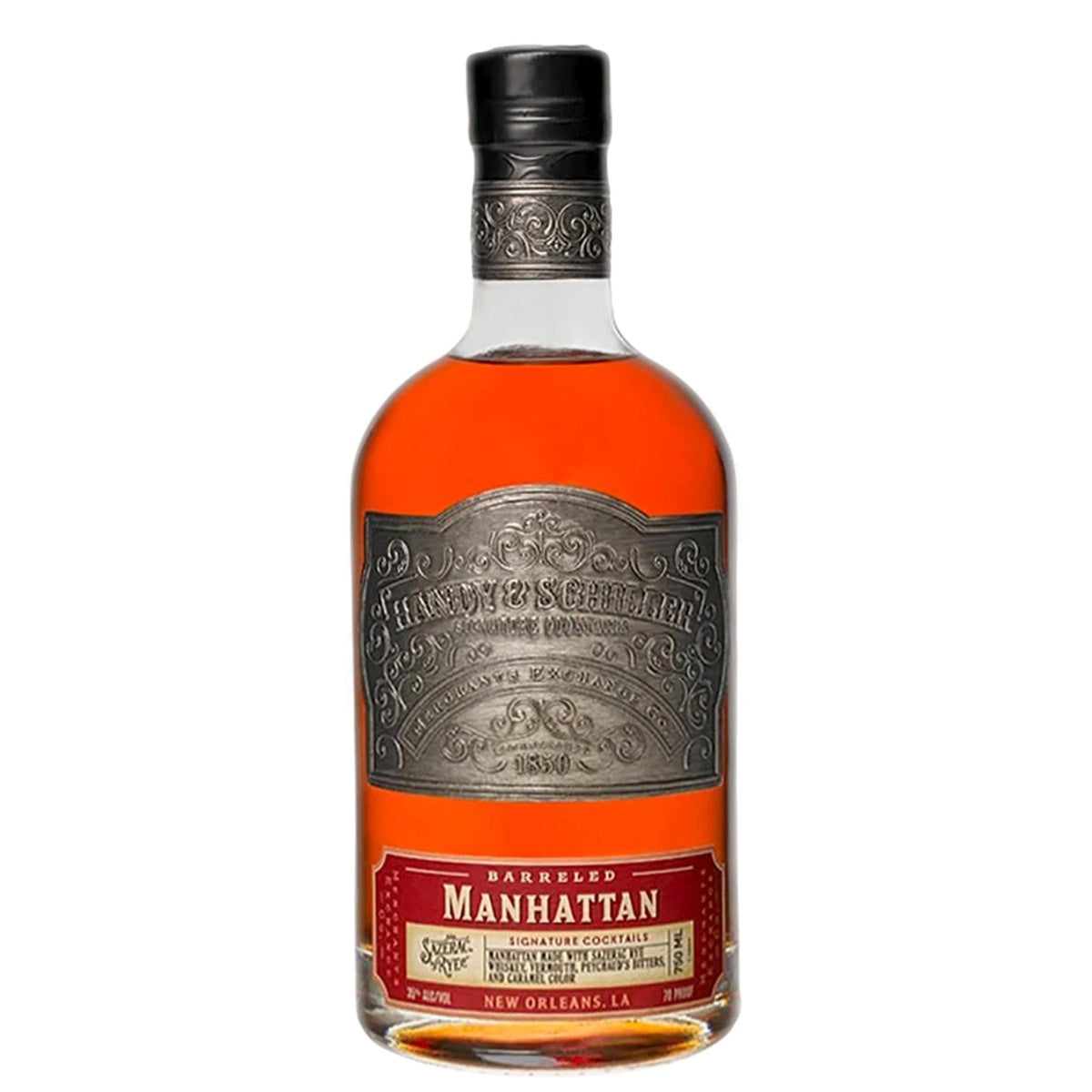 Handy & Schiller Barreled Manhattan Cocktail - Whisky and Whiskey