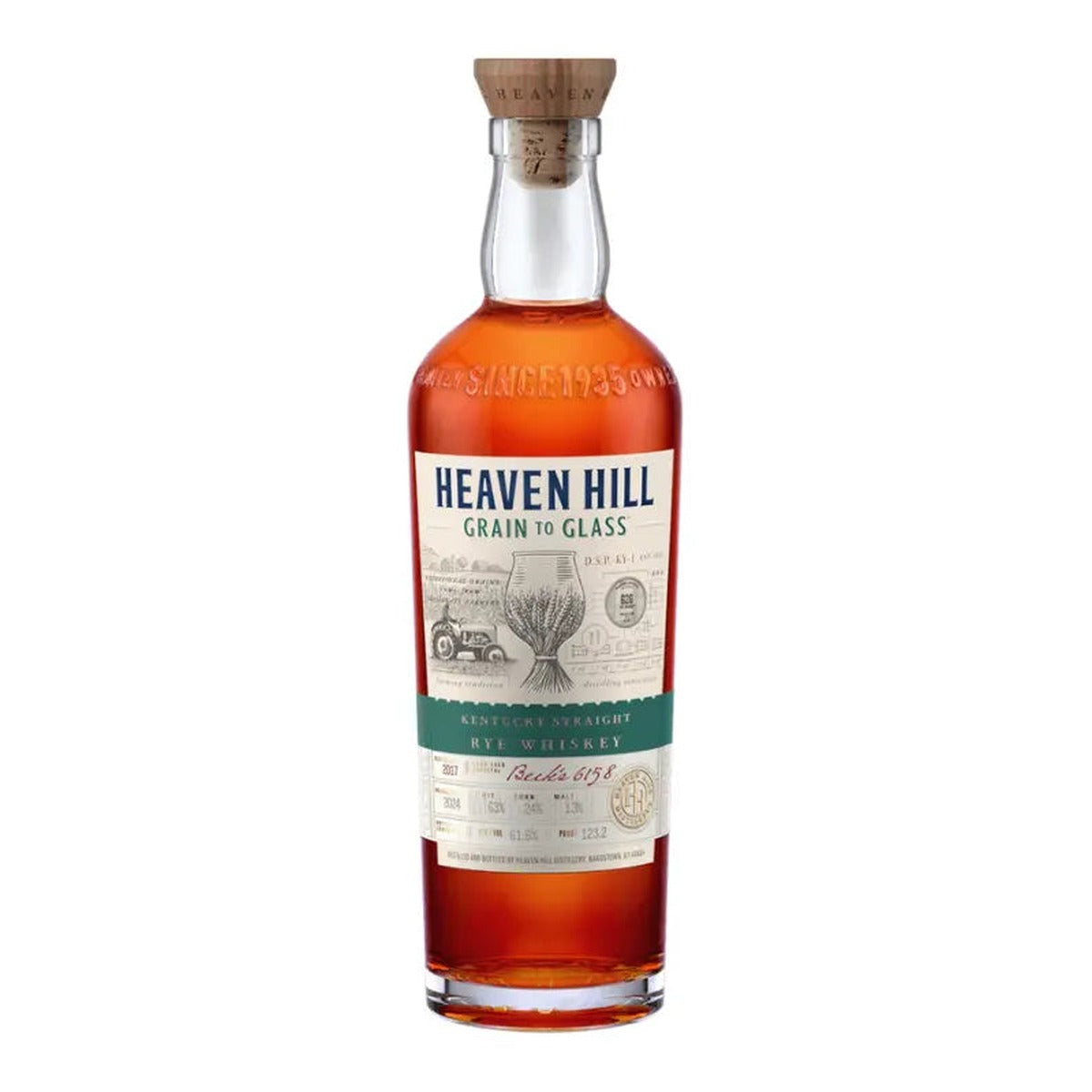 Heaven Hill Grain to Glass Straight Rye Whiskey