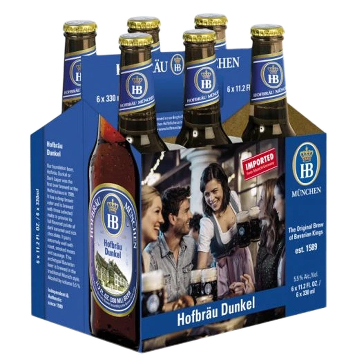 Hofbrau Munchen Dunkel 24 Pack