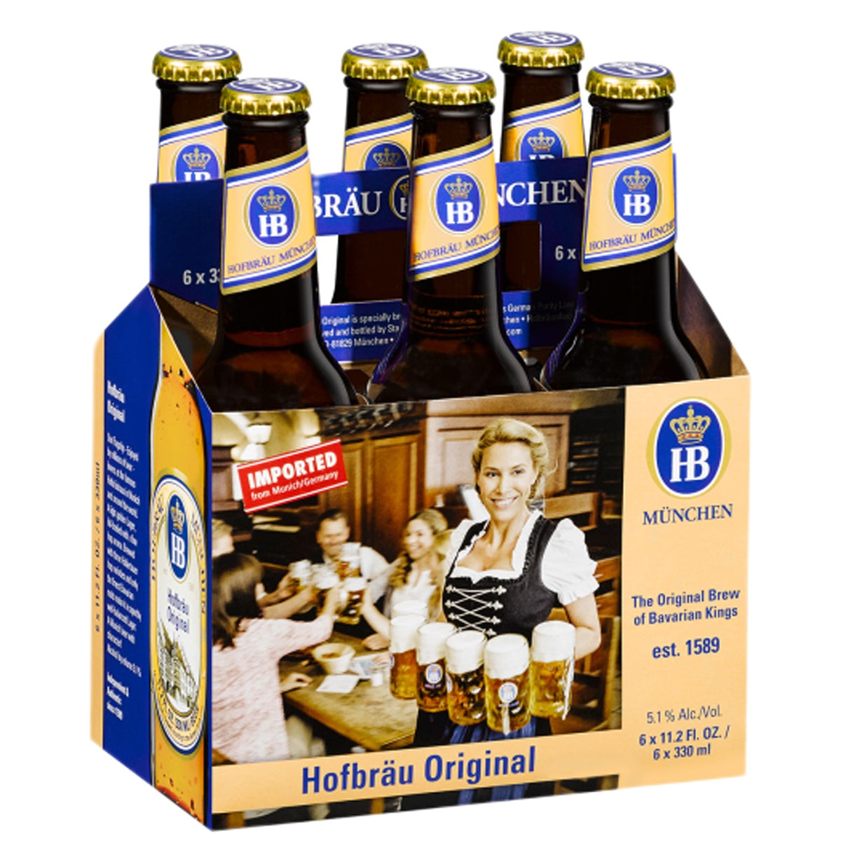 Hofbrau Original Lager 24 Pack