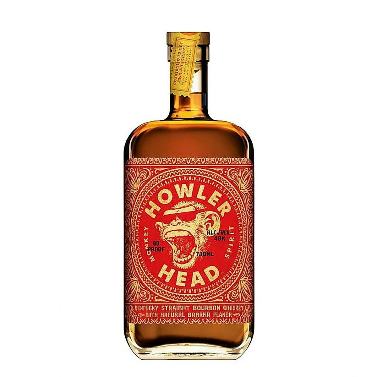 Howler Head Kentucky Straight Banana Bourbon Whiskey