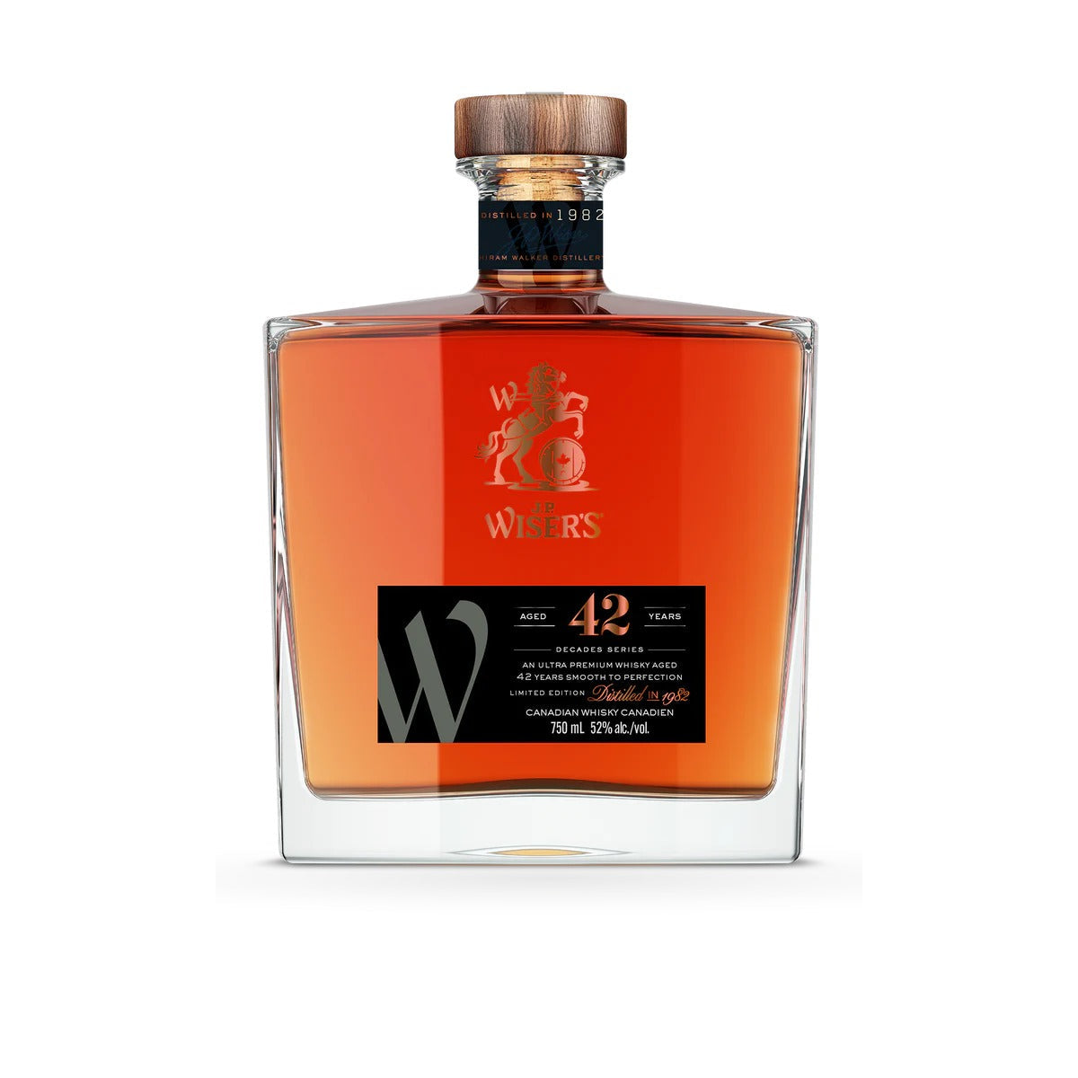 J.P. Wiser's The Decade's Series 42 Year Canadian Whisky