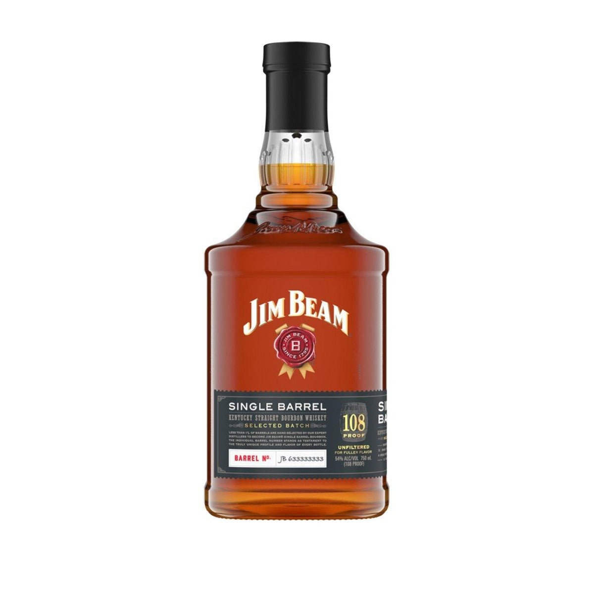 Jim Beam Single Barrel ケンタッキーストレージバーボン Jim Beam Single Barrel Straight Bourbon Whiskey