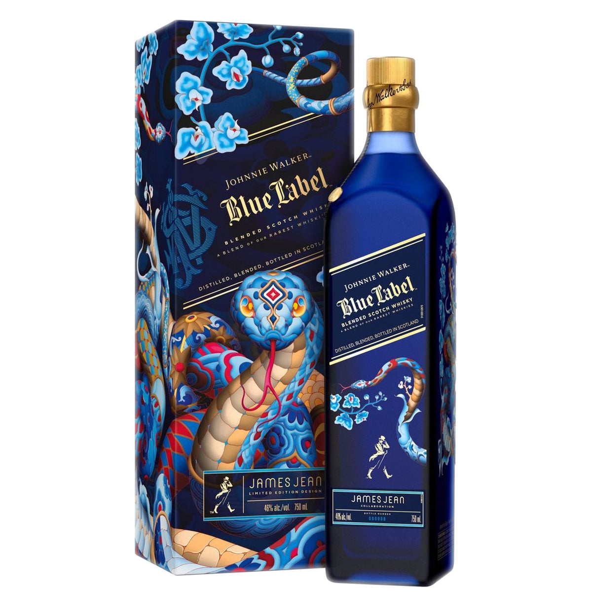 JohnnieWalkerBlue Label特別デザインイヤーオブザスネーク Johnnie Walker Blue Label Year of the Snake 2025 Limited Edition