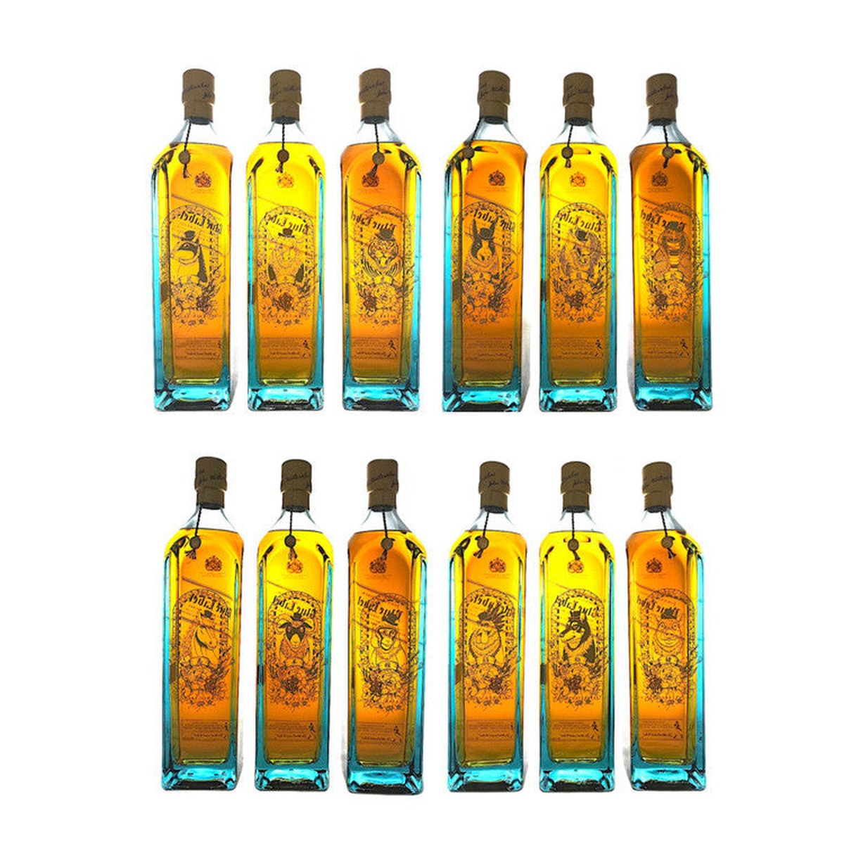 Johnnie Walker Blue Label Zodiac Full Collection