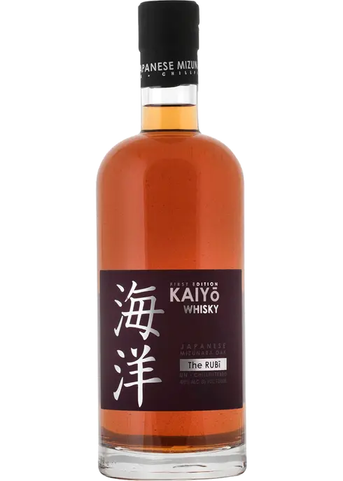 Kaiyo Mizunara Oak The Rubi Japanese Whisky