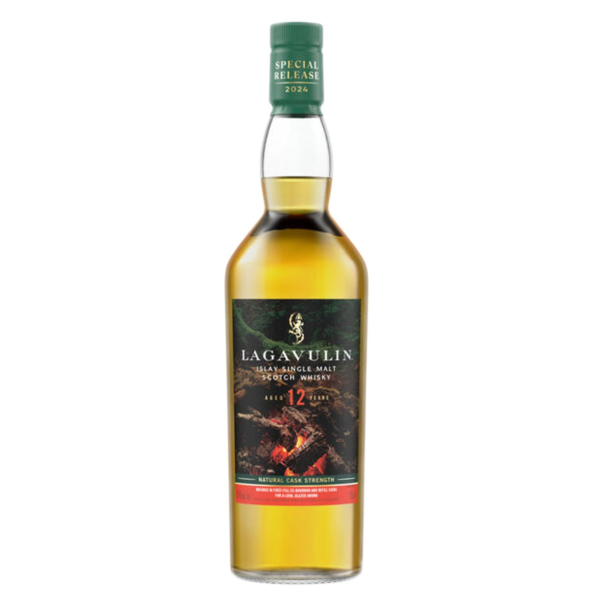 Lagavulin Single Malt Scotch Natural Cask Strength Special Release 2024 12 Year