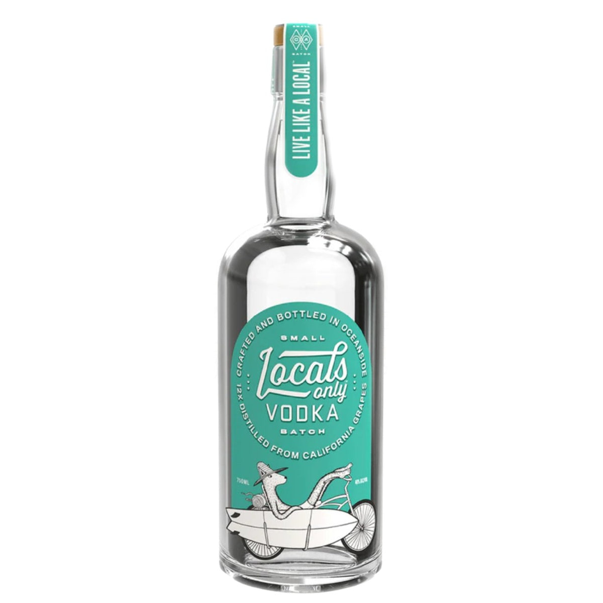 Locals Only Straight Vodka - Whisky and Whiskey