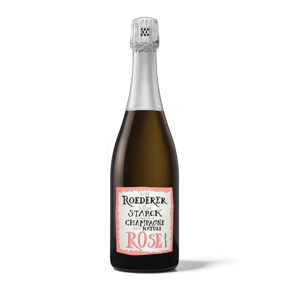 Louis Roederer Brut Nature Rose 2015 by Philippe Starck