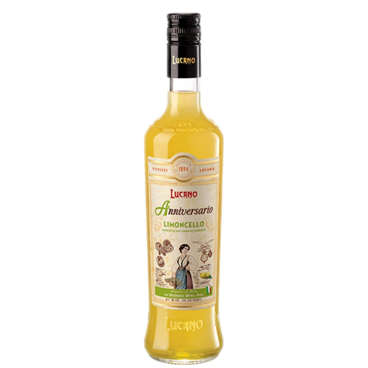 Lucano Limoncello Liqueur - Whisky and Whiskey