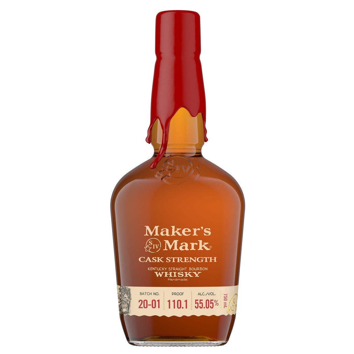 Maker's Mark Cask Strength Batch 20-01 bottle