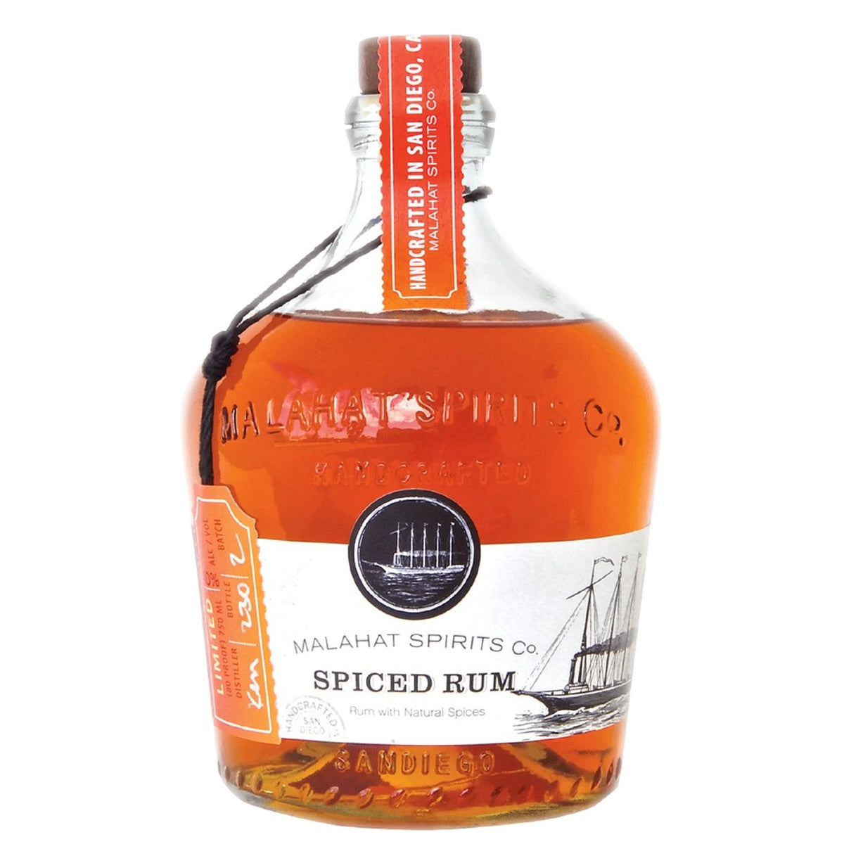 Malahat Spirits Spiced Rum - Whisky and Whiskey