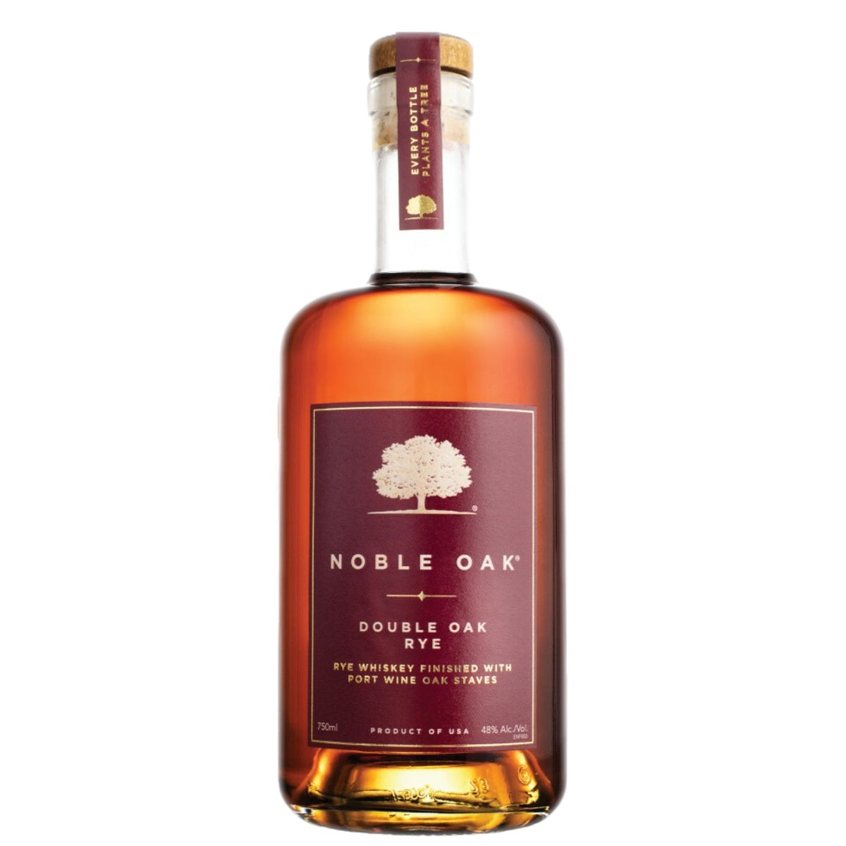 Noble Oak Double Oak Rye - Whisky and Whiskey