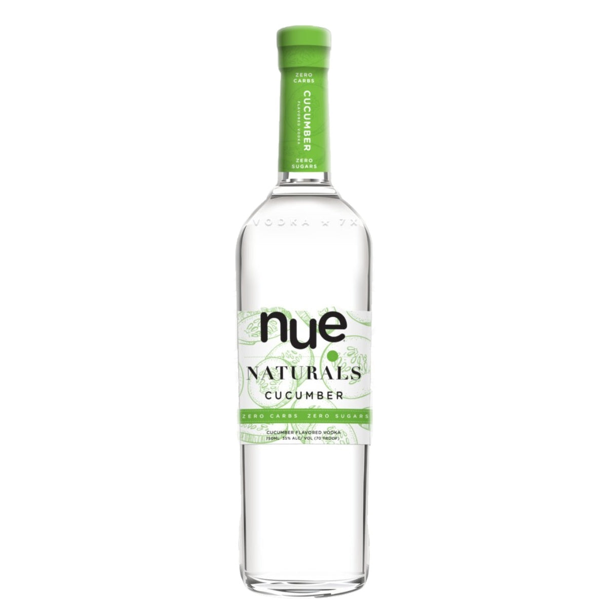 Nue Naturals Cucumber Vodka - Whisky and Whiskey