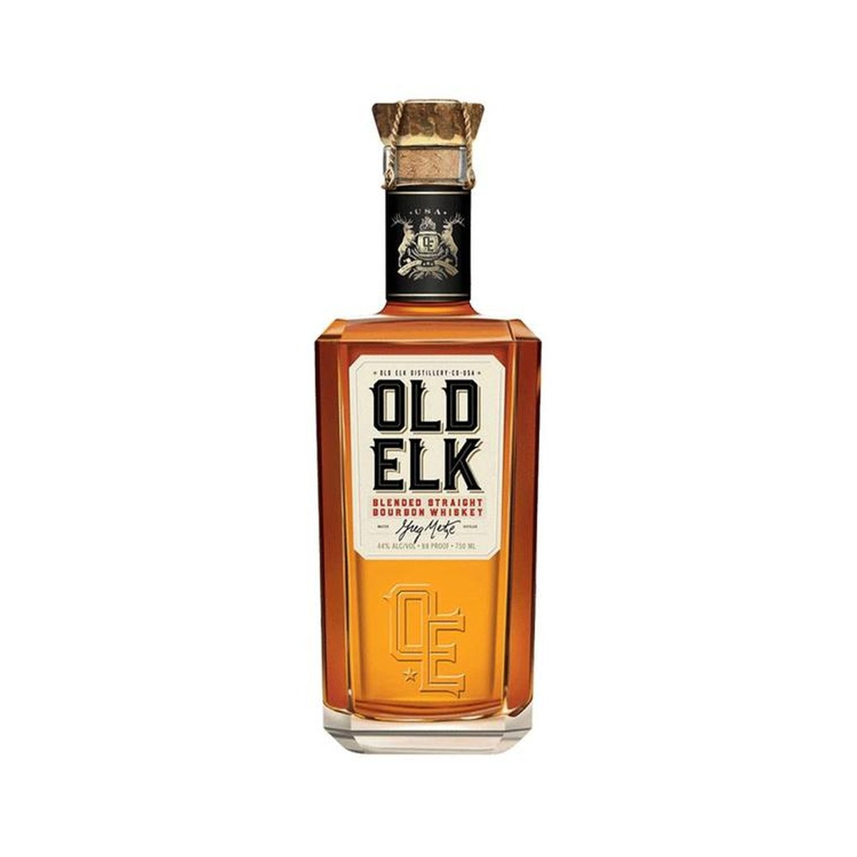Old Elk Blended Straight Bourbon Whiskey