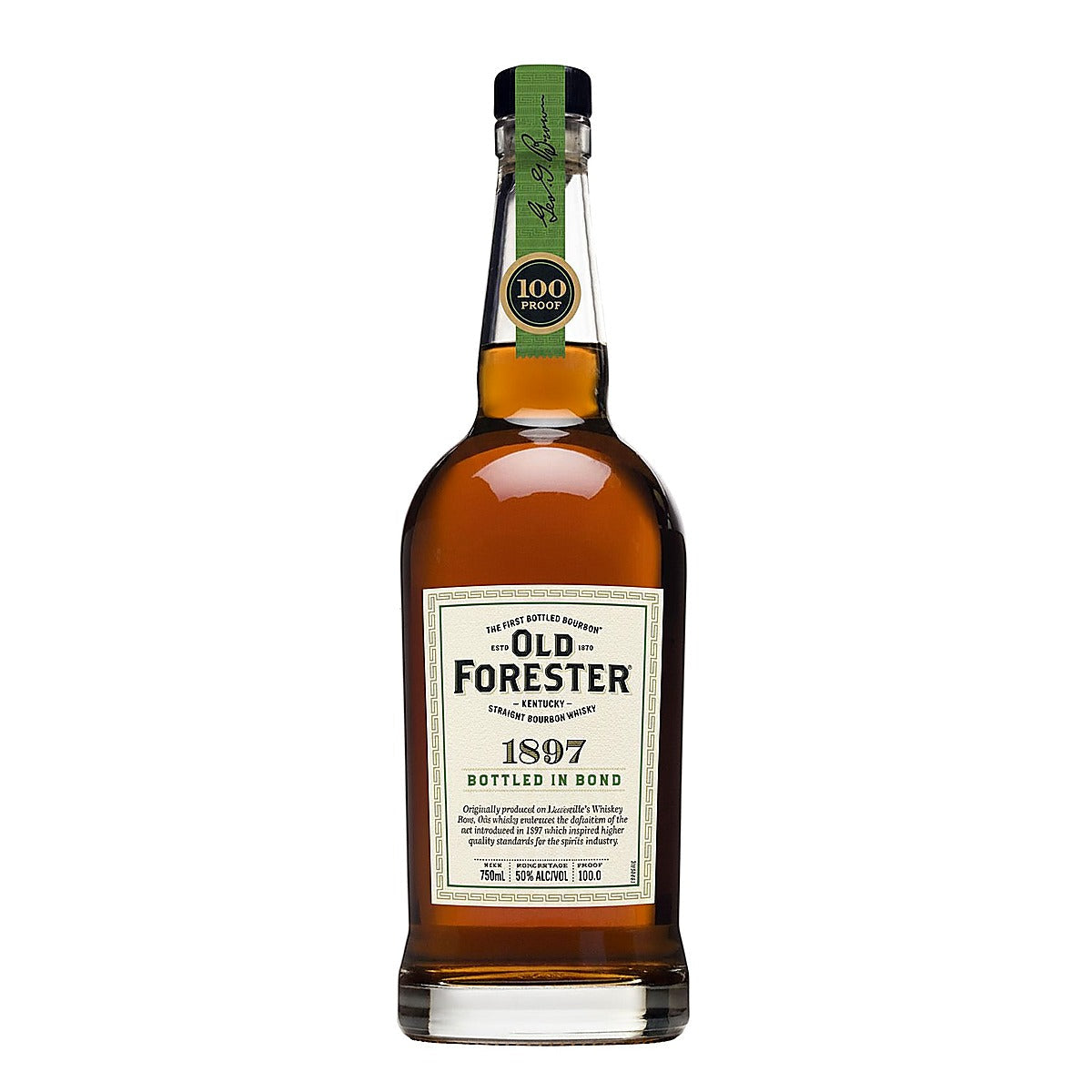 Old Forester 1897 Bottled In Bond Bourbon Whiskey