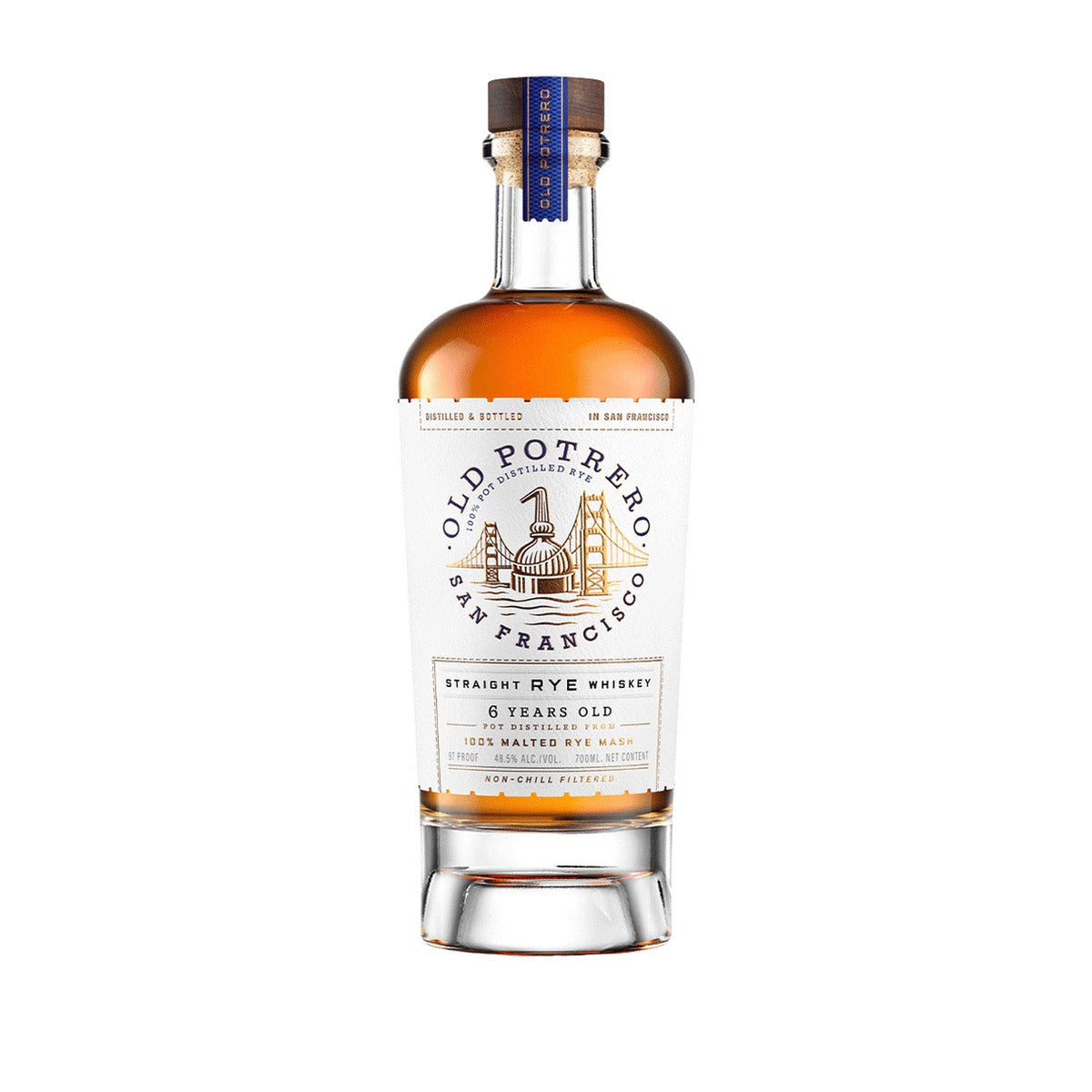 Old Potrero Straight Rye Whiskey 6 Year