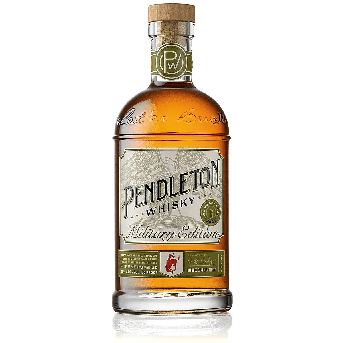 Pendleton 'We've Got Your 6' Military Appreciation Edition Bottle