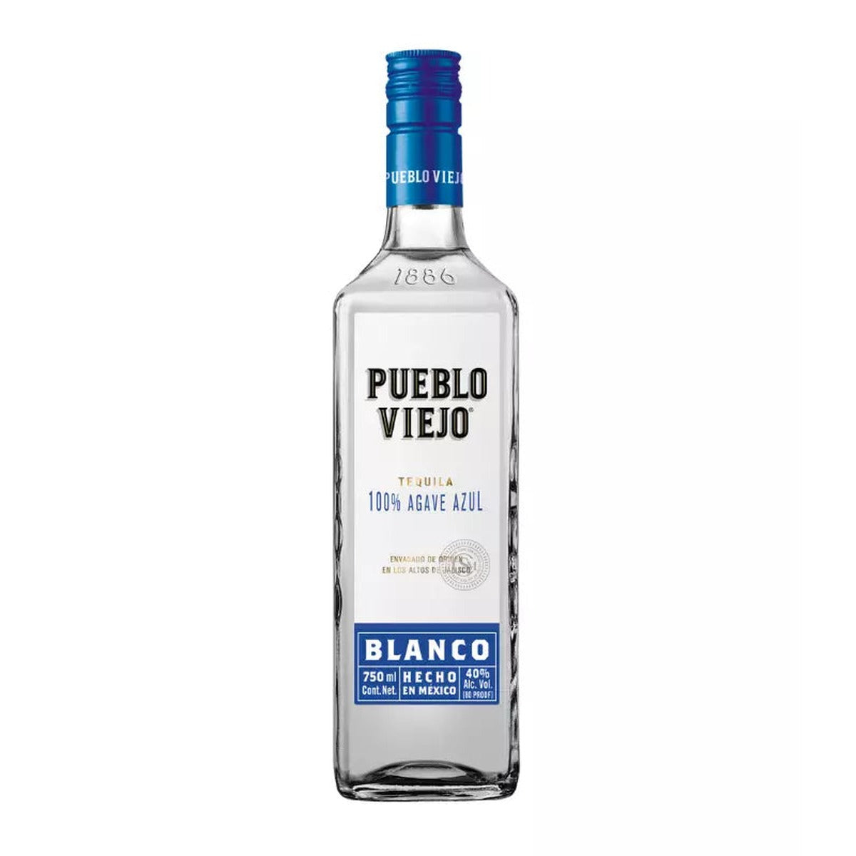 pure agave tequila Pueblo Viejo Tequila Blanco