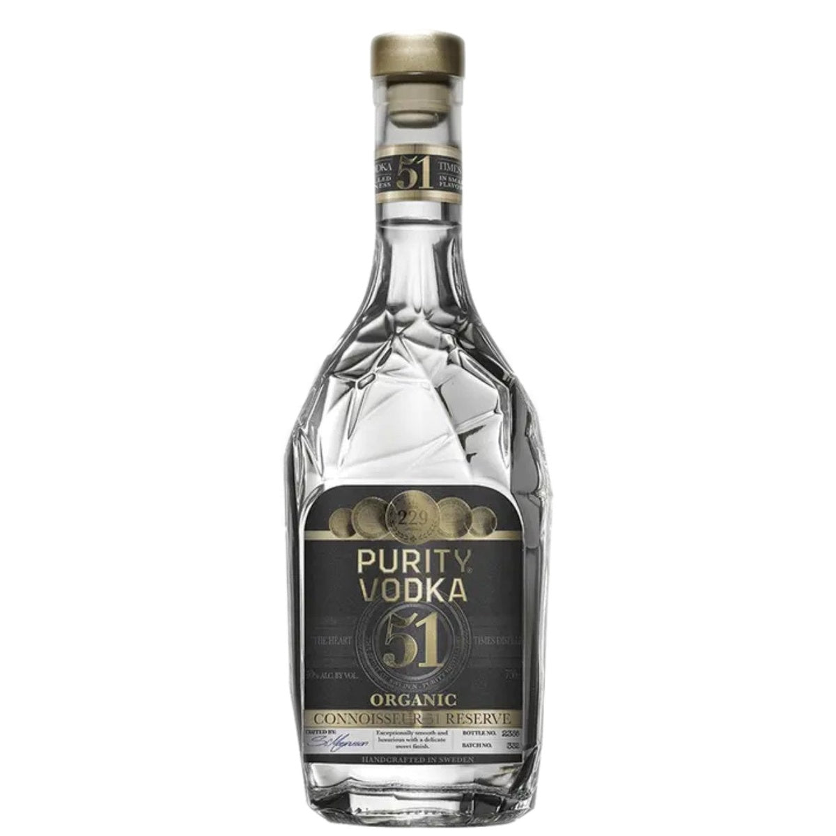 Purity Connoisseur 51 Reserve Vodka - Whisky and Whiskey