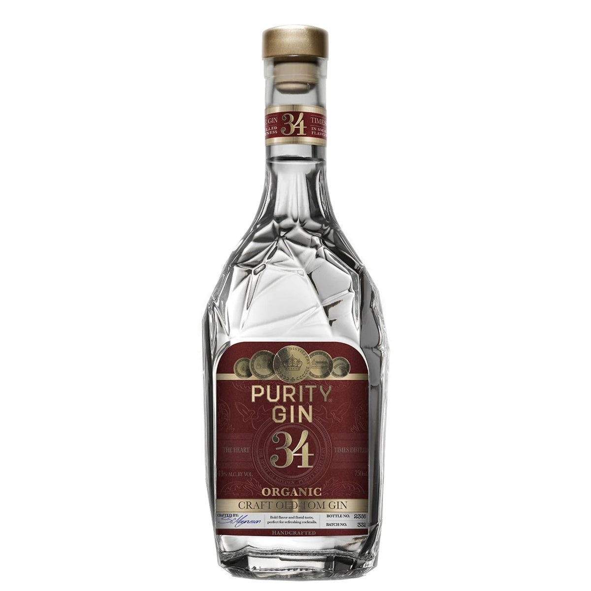 Purity Distillery 34 Craft Old Tom Gin - Whisky and Whiskey
