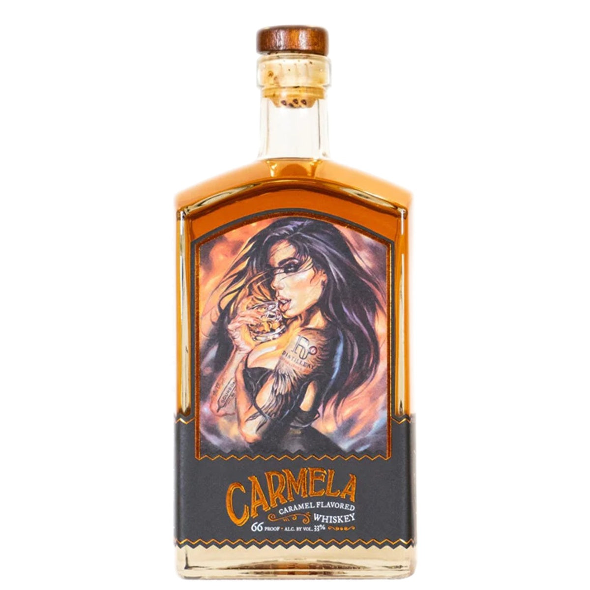 R6 Distillery Carmela Caramel Flavored Whiskey - Whisky and Whiskey