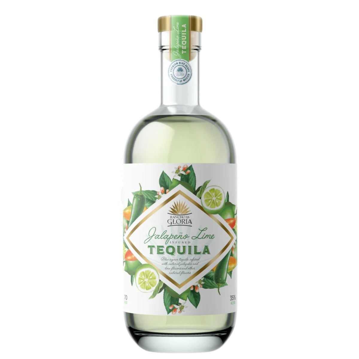 Rancho La Gloria Jala Lime Tequila - Whisky and Whiskey