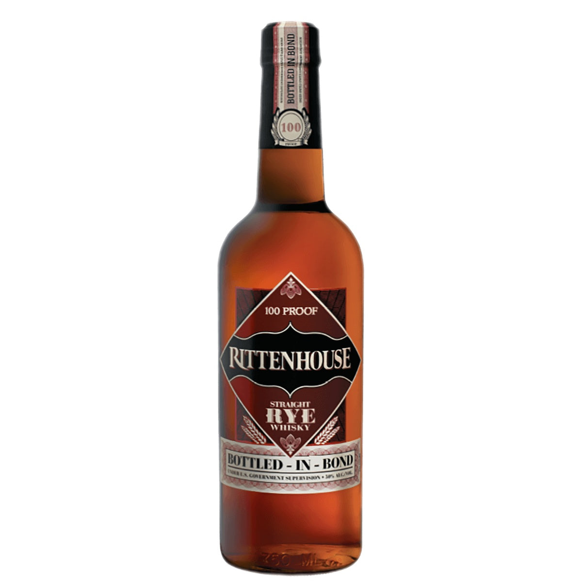 Rittenhouse Straight Rye Whiskey Bottled In Bond
