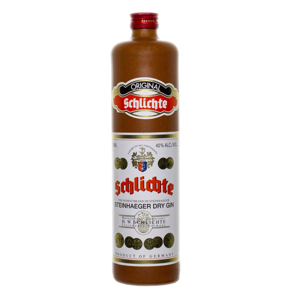 Schlichte Steinhagen Dry Gin - Whisky and Whiskey