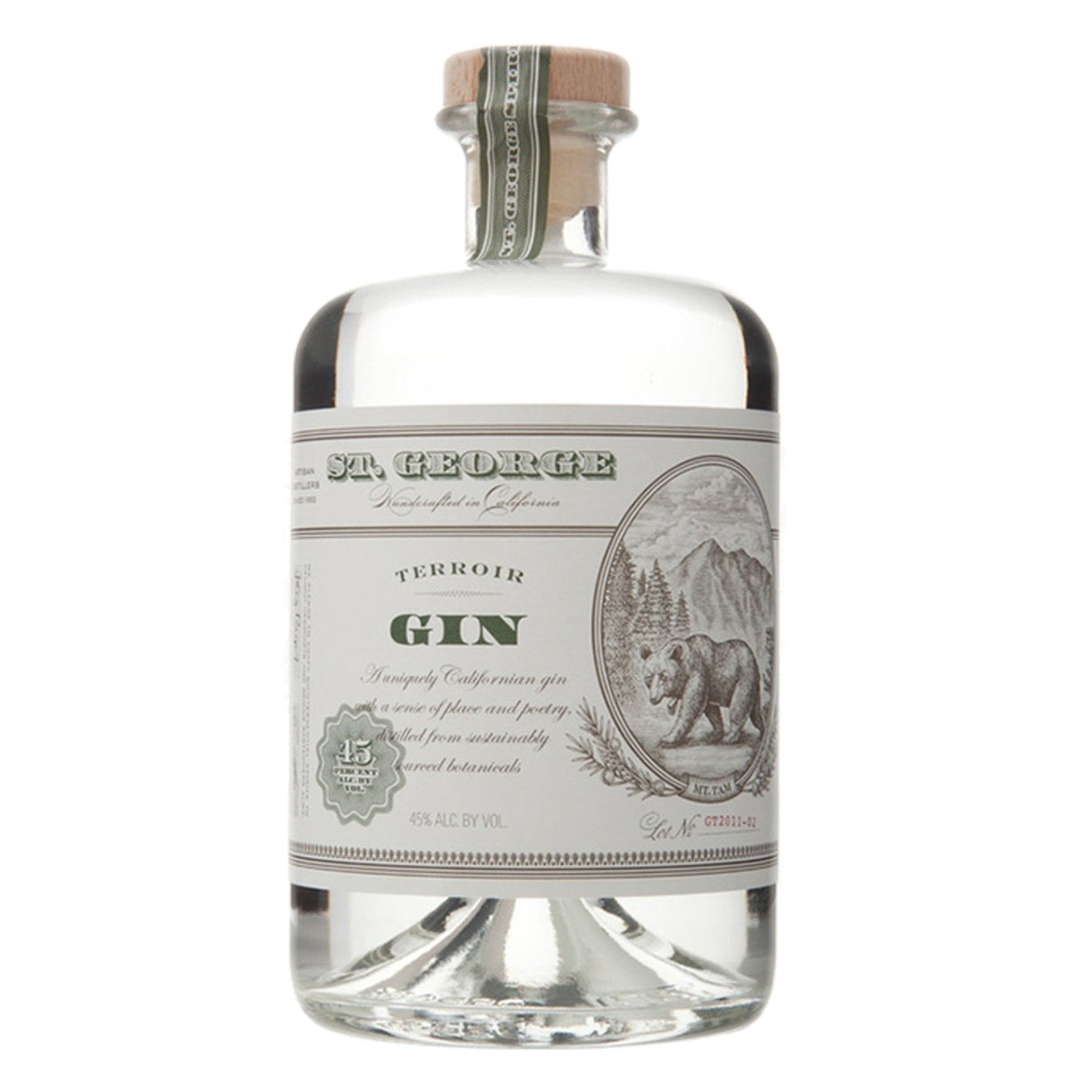 St. George Spirits Terroir Gin - Whisky and Whiskey