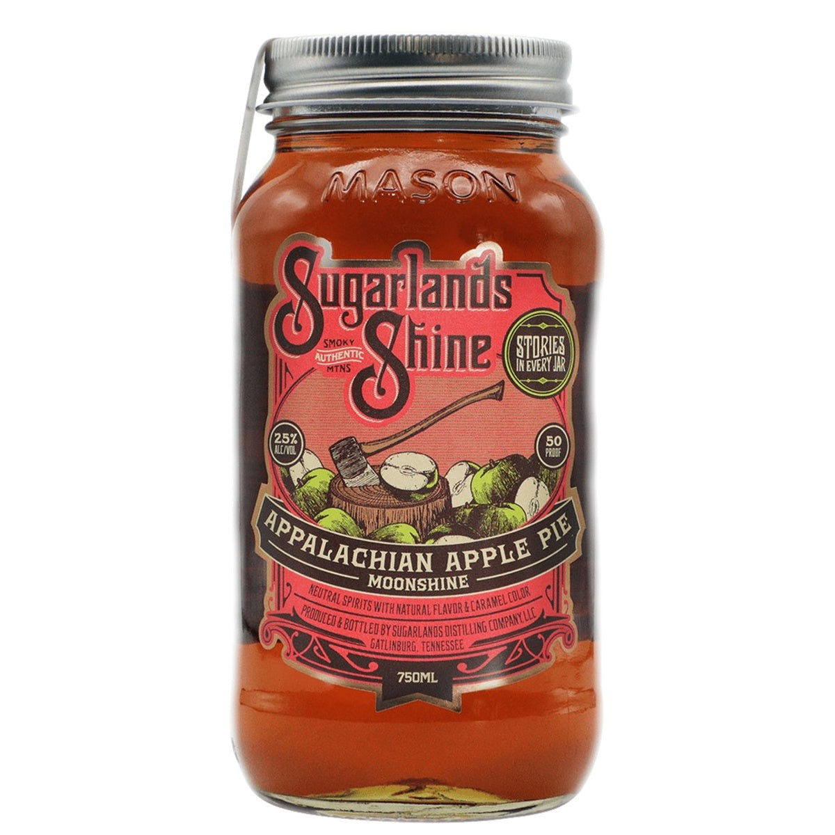 Sugarlands Shine Appalachian Apple Pie Moonshine - Whisky and Whiskey
