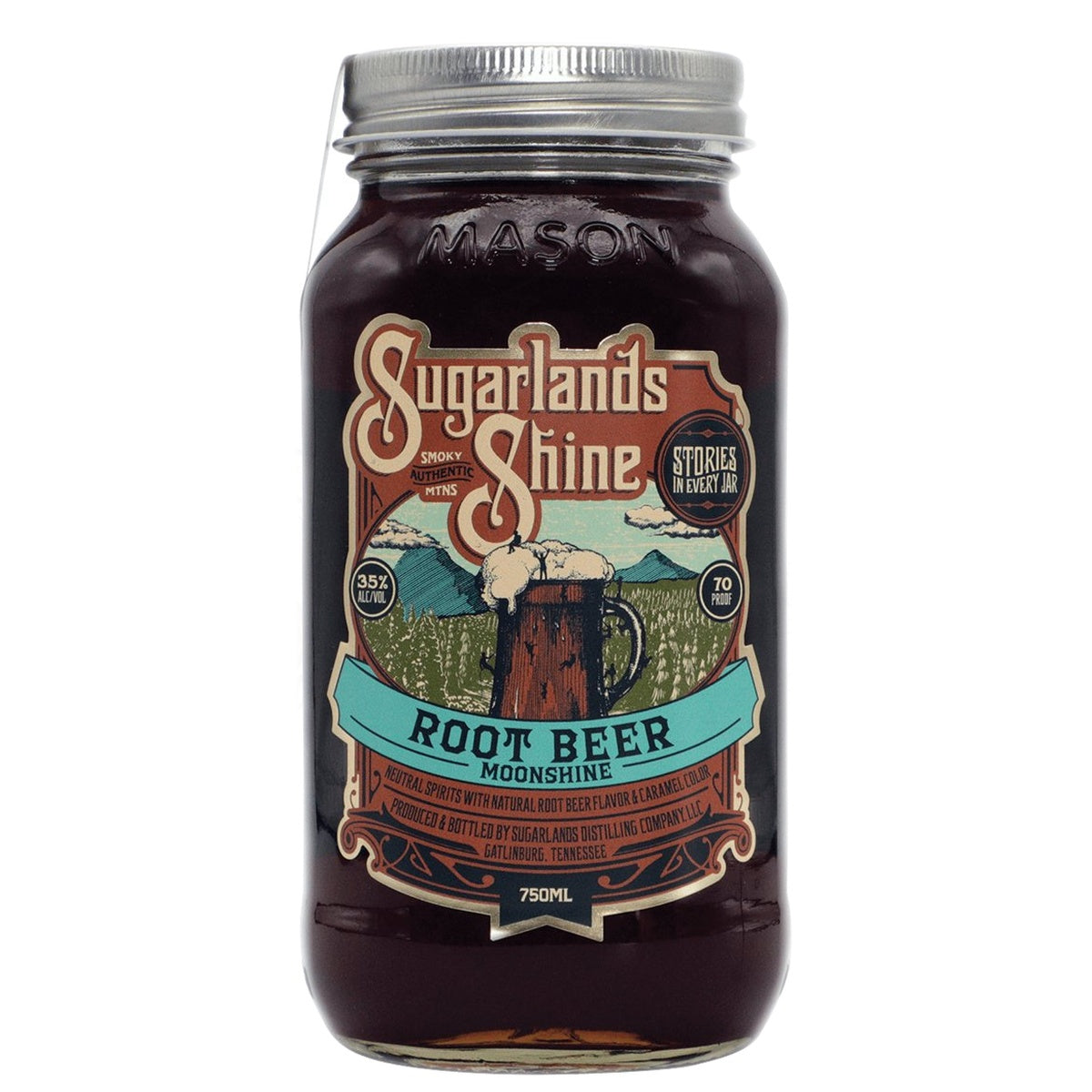 Sugarlands Shine Root Beer Moonshine - Whisky and Whiskey