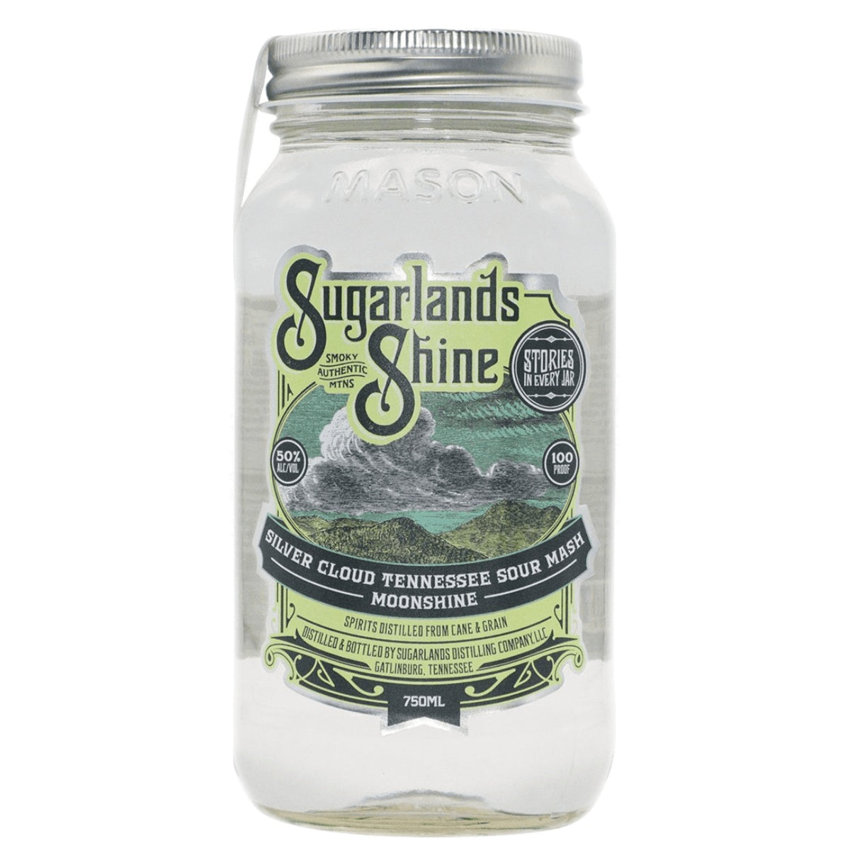 Sugarlands Shine Silver Cloud Tennessee Sour Mash Moonshine