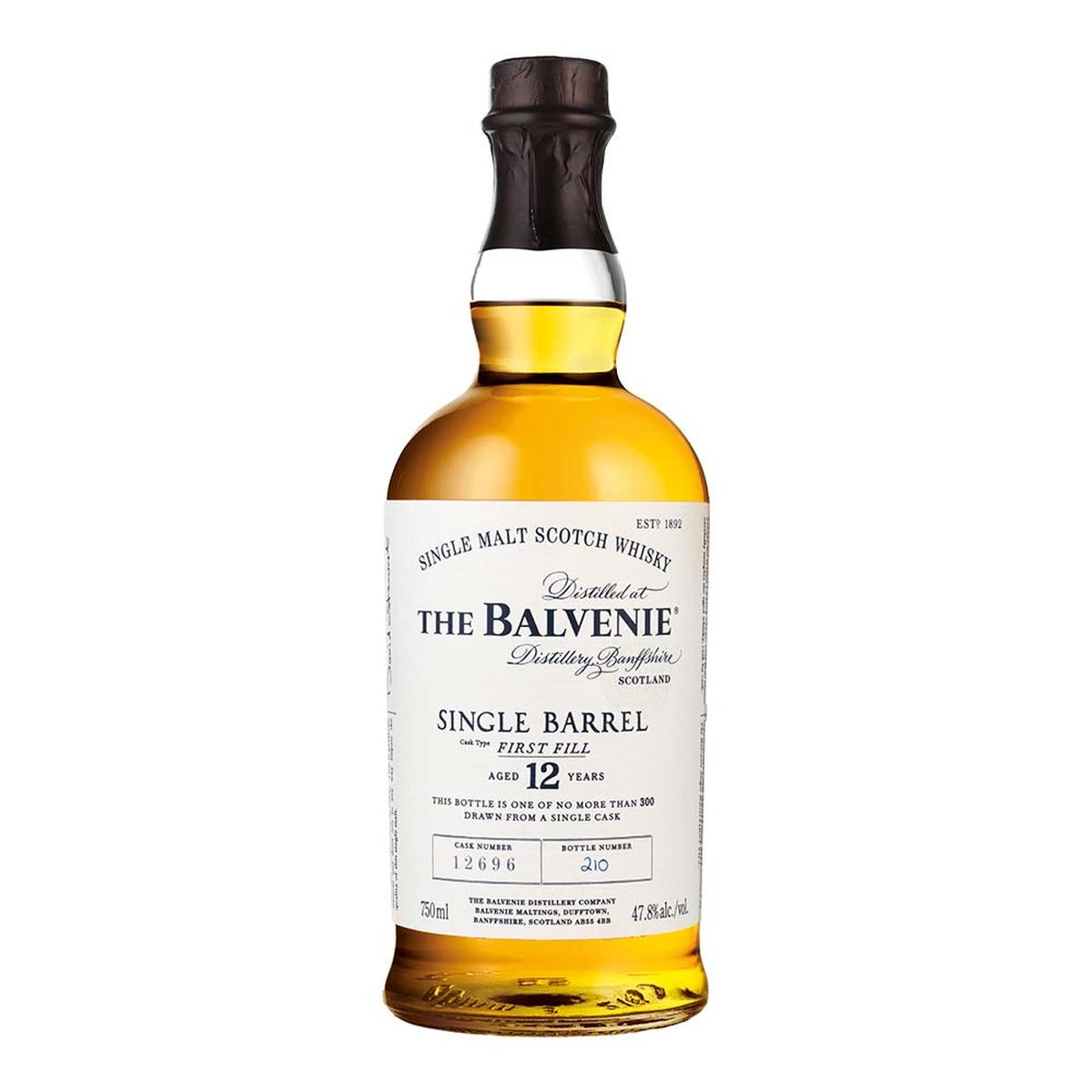 The Balvenie 12 Year Single Barrel Single Malt Scotch Whisky