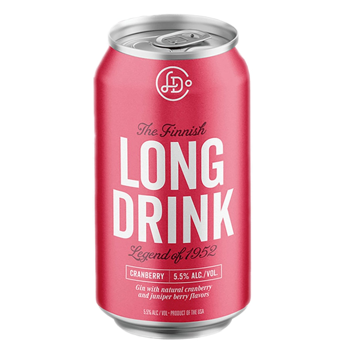 The Long Drink Company Cranberry Cocktail 6pk - Whisky and Whiskey