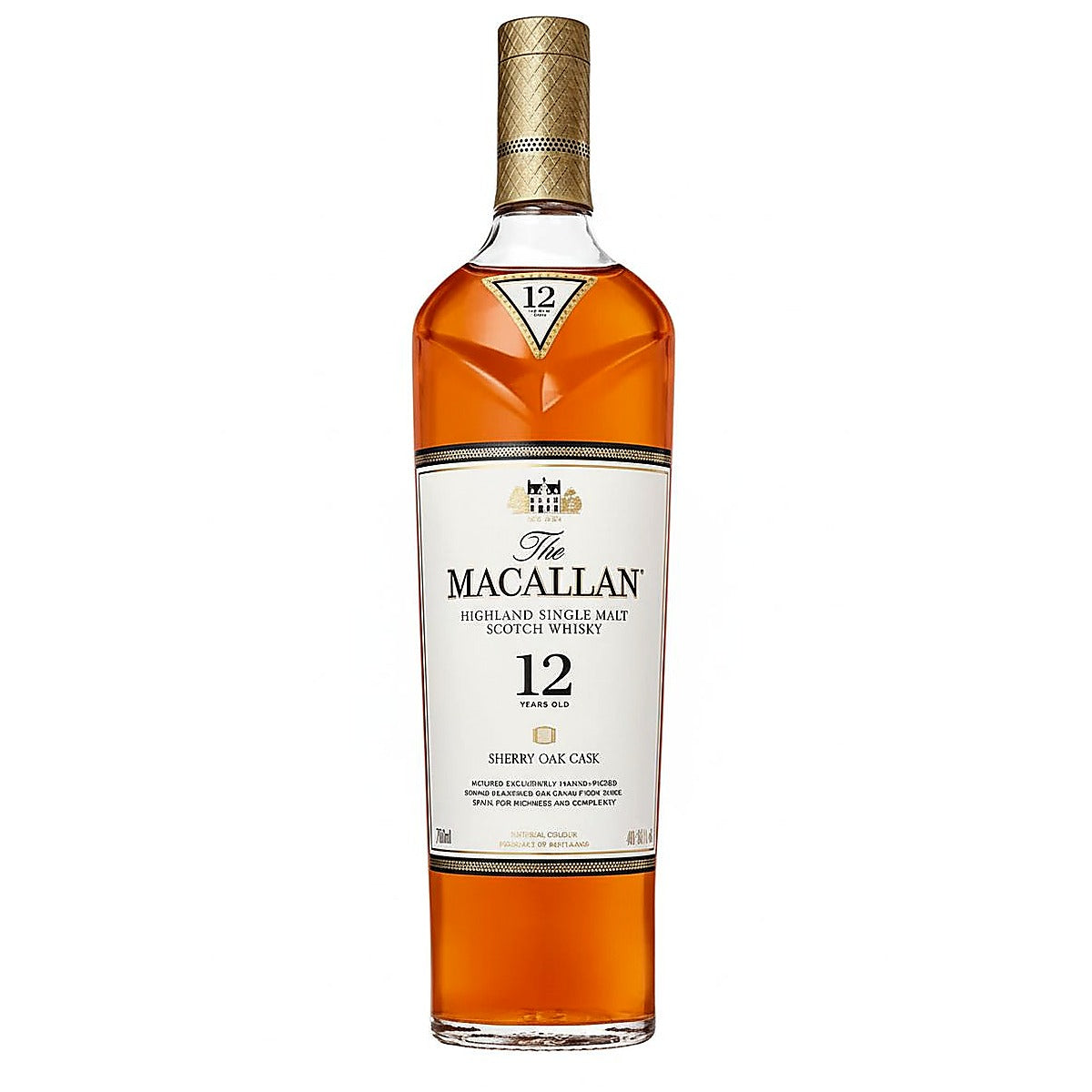 The Macallan 12 Year Sherry Oak Single Malt Scotch Whisky
