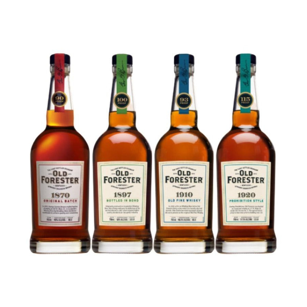 The Old Forester Bourbon Whiskey Bundle