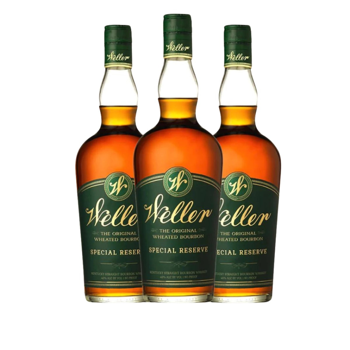 Weller Special Reserve 750ml ウイスキー ３本セット The W.L. Weller Special Reserve Bourbon Three Pack Bundle