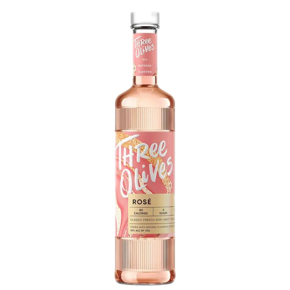 Three Olives Rose Vodka - Whisky and Whiskey