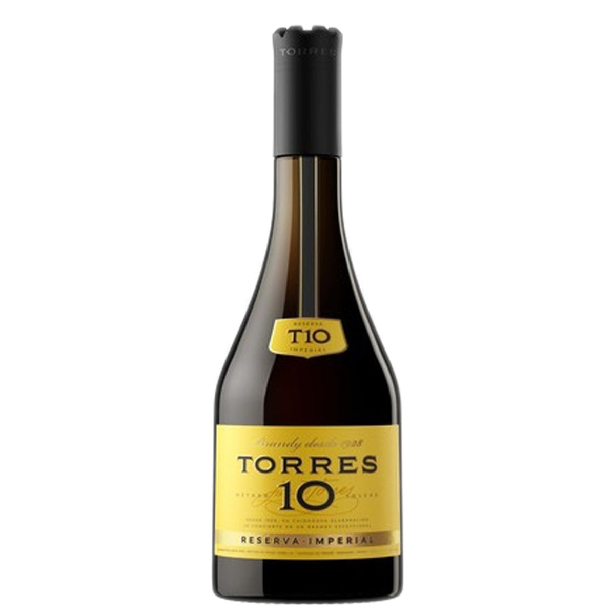 Torres 10 Years Old Gran Reserva Imperial Brandy - Whisky and Whiskey