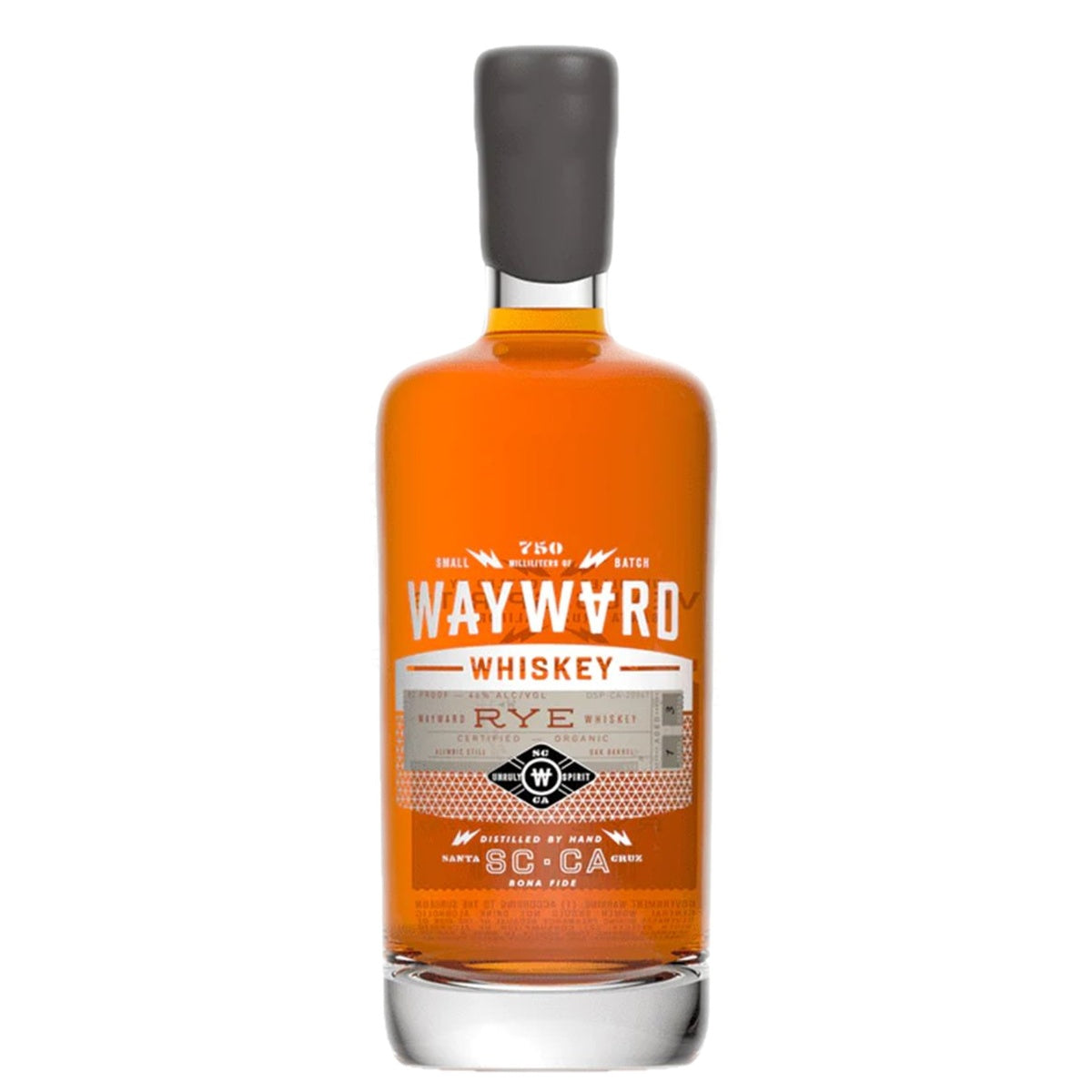 Wayward Rye Whiskey Small Batch - Whisky and Whiskey