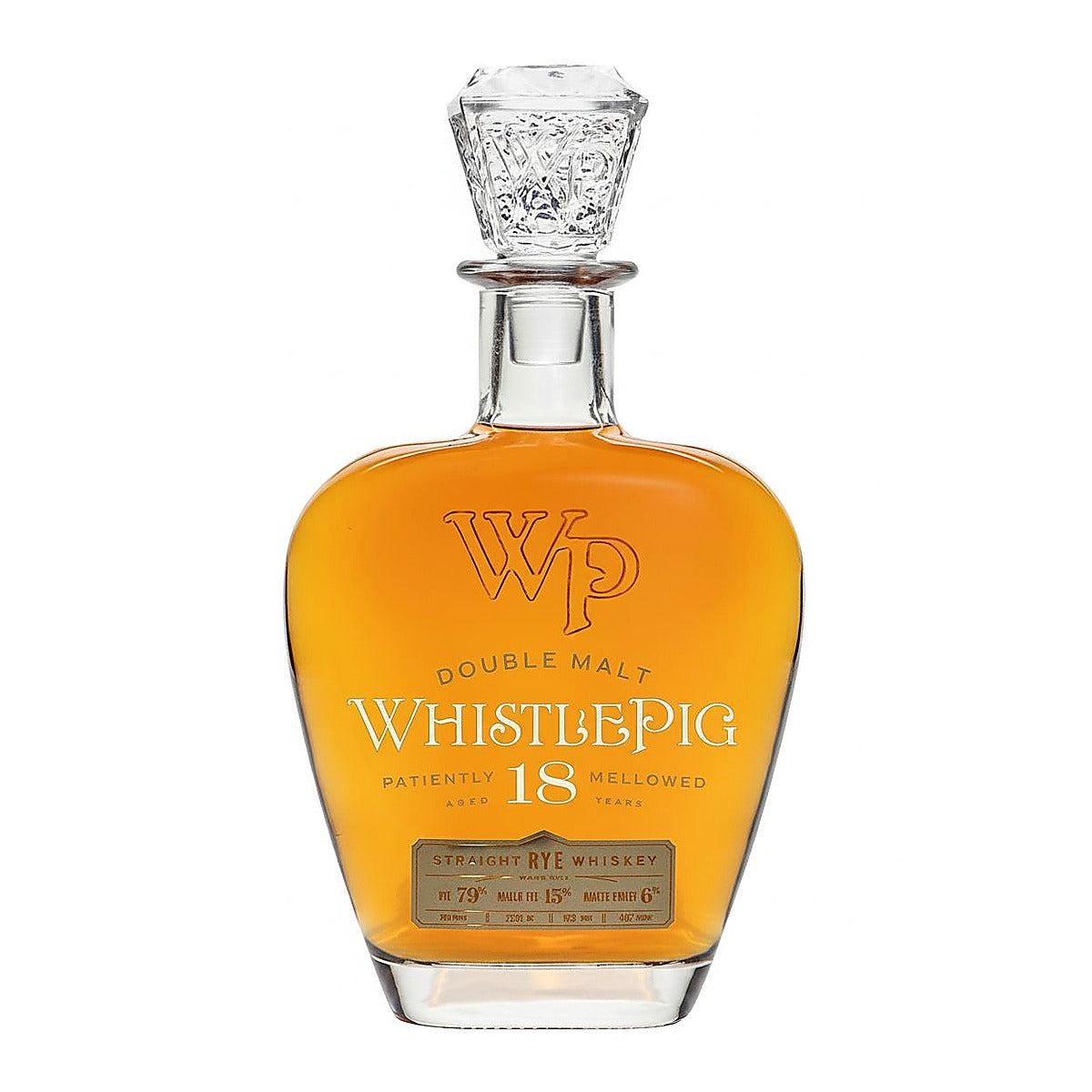 WhistlePig 18 Year Double Malt Rye Whiskey