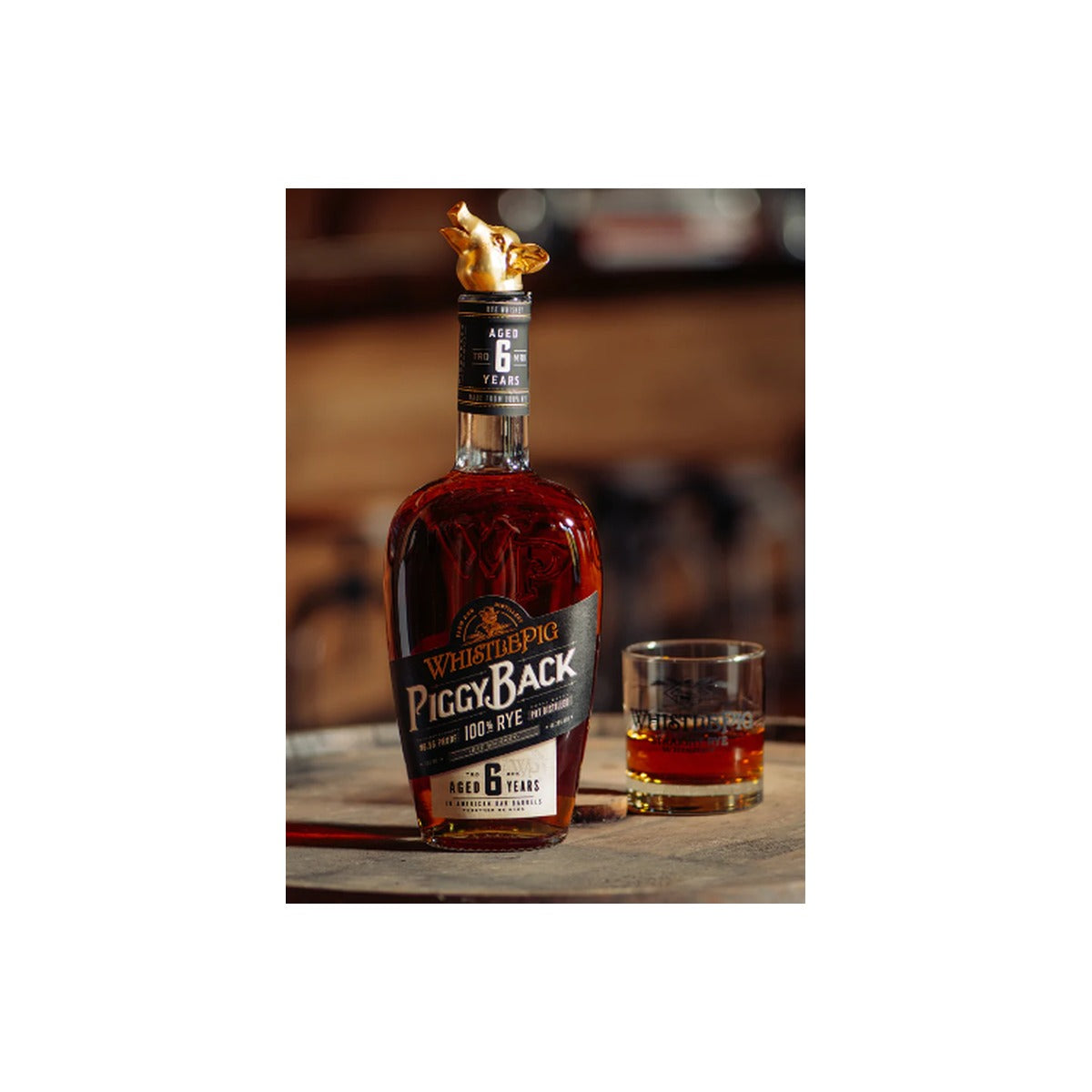 WhistlePig 6 Year Piggyback Rye W/ Limited Edition Pour Snout