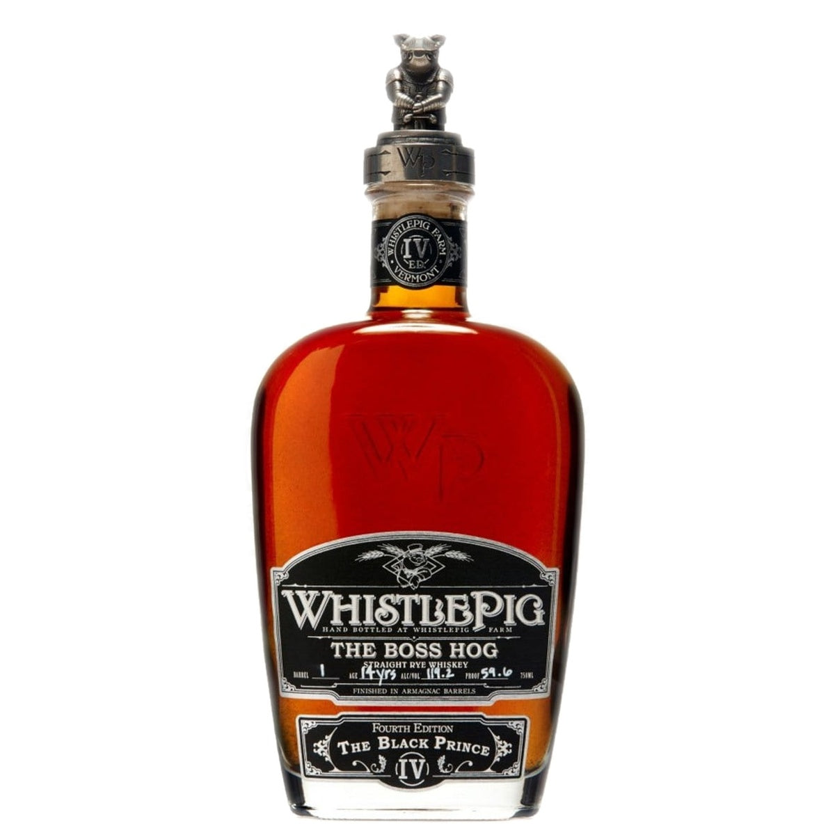 WhistlePig The Boss Hog Edition 4 "Skinny Black Prince" - Whisky and Whiskey